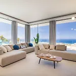 New Villa C With Priv Heated Pool, Ocean View The View Tenerife 빌라 아데제