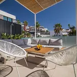 빌라 New Villa C With Priv Heated Pool, Ocean View The View Tenerife