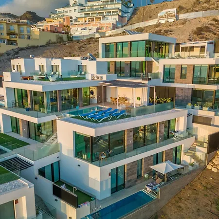 New Villa C With Priv Heated Pool, Ocean View The View Tenerife *