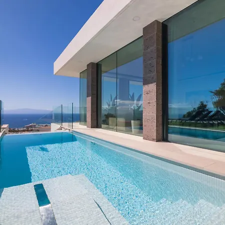 New C With Priv Heated Pool, Ocean View The View Tenerife أذيخي