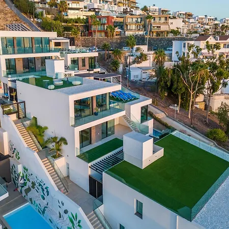 New Villa C With Priv Heated Pool, Ocean View The View Tenerife *