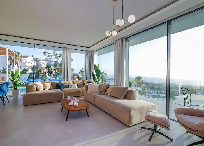 Вілла Lux New C With Priv Heated Pool, Ocean View Адехе