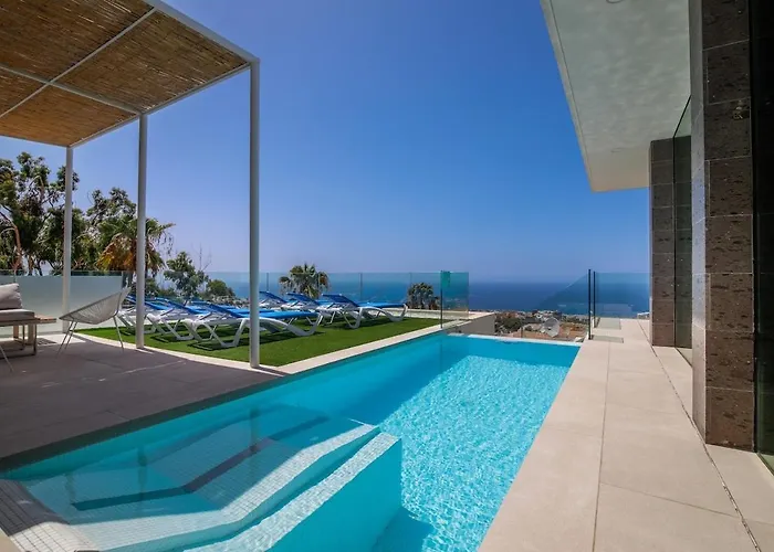 Вілла Lux New C With Priv Heated Pool, Ocean View *