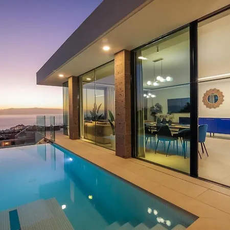 Lux New C With Priv Heated Pool, Ocean View Costa Adeje