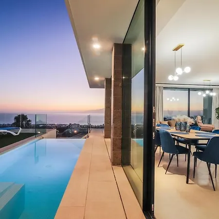 Lux New C With Priv Heated Pool, Ocean View Costa Adeje