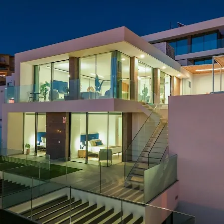 Lux New C With Priv Heated Pool, Ocean View Villa Costa Adeje