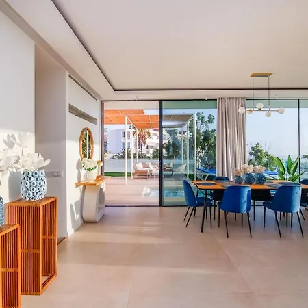 Lux New C With Priv Heated Pool, Ocean View Villa Costa Adeje
