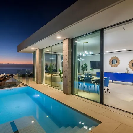 Vila New C With Priv Heated Pool, Ocean View The View Tenerife