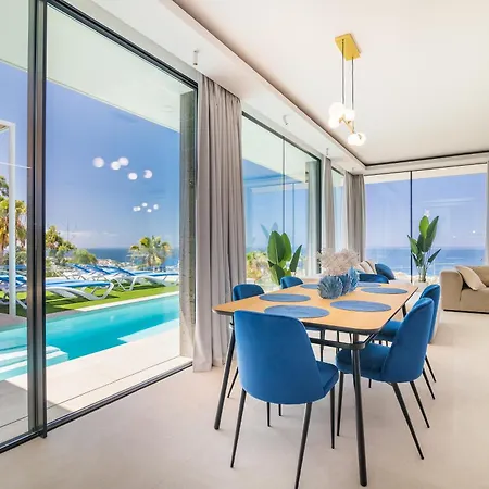 New C With Priv Heated Pool, Ocean View The View Tenerife Vila *