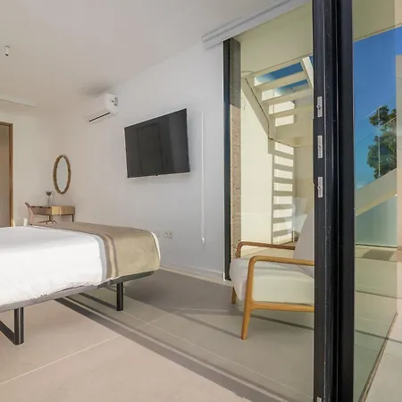 New C With Priv Heated Pool, Ocean View The View Tenerife Willa *