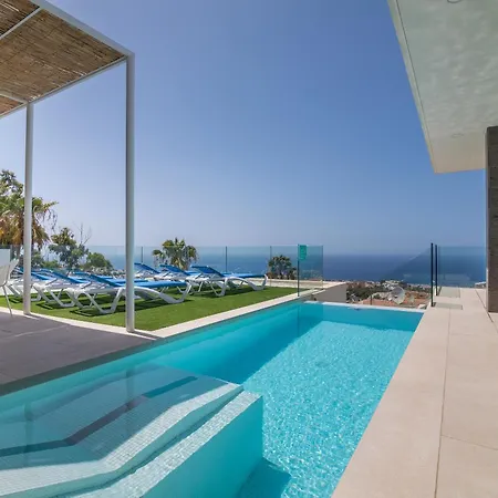 New C With Priv Heated Pool, Ocean View The View Tenerife Willa Costa Adeje (Tenerife)