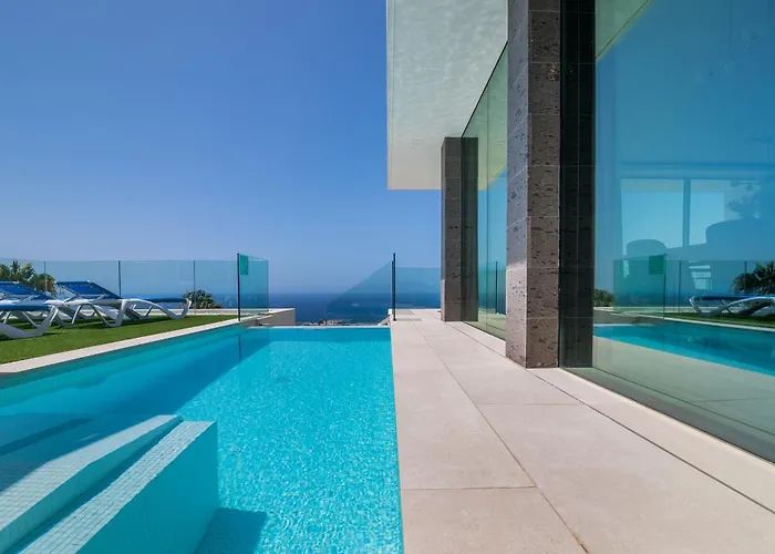 Lux New C With Priv Heated Pool, Ocean View Villa Costa Adeje (Tenerife)