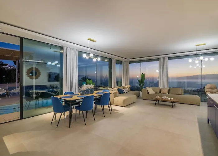 Lux New C With Priv Heated Pool, Ocean View Villa Costa Adeje (Tenerife)