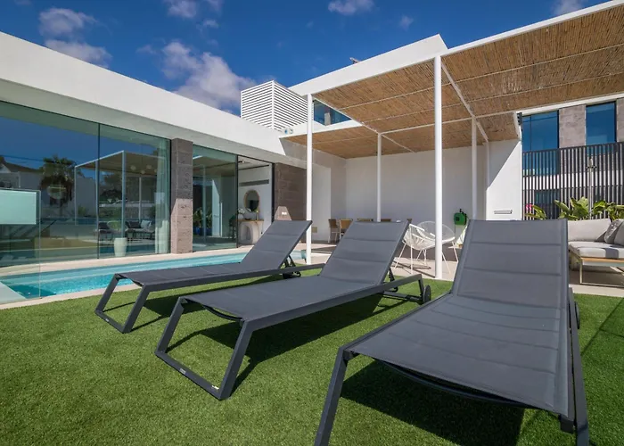 Вилла Lux New C With Priv Heated Pool, Ocean View Адехе